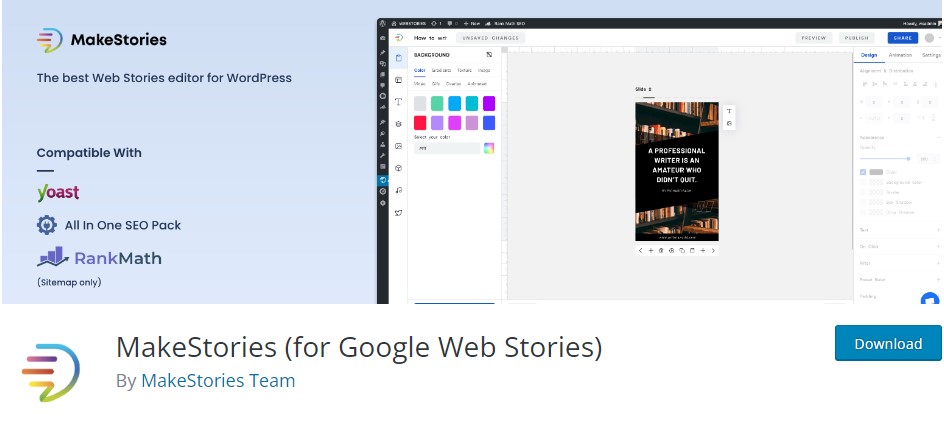 MakeStories (for Google Web Stories)